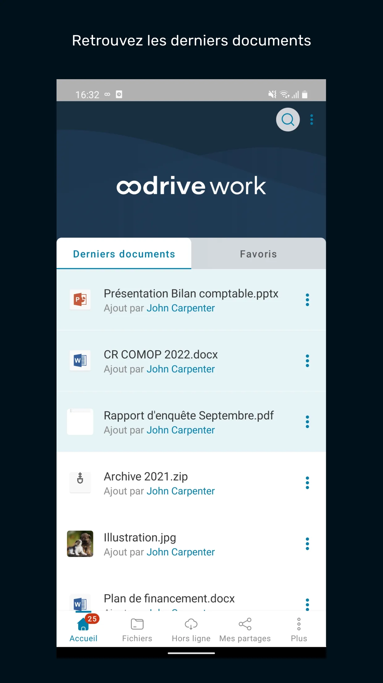 Oodrive Work | Indus Appstore | Screenshot