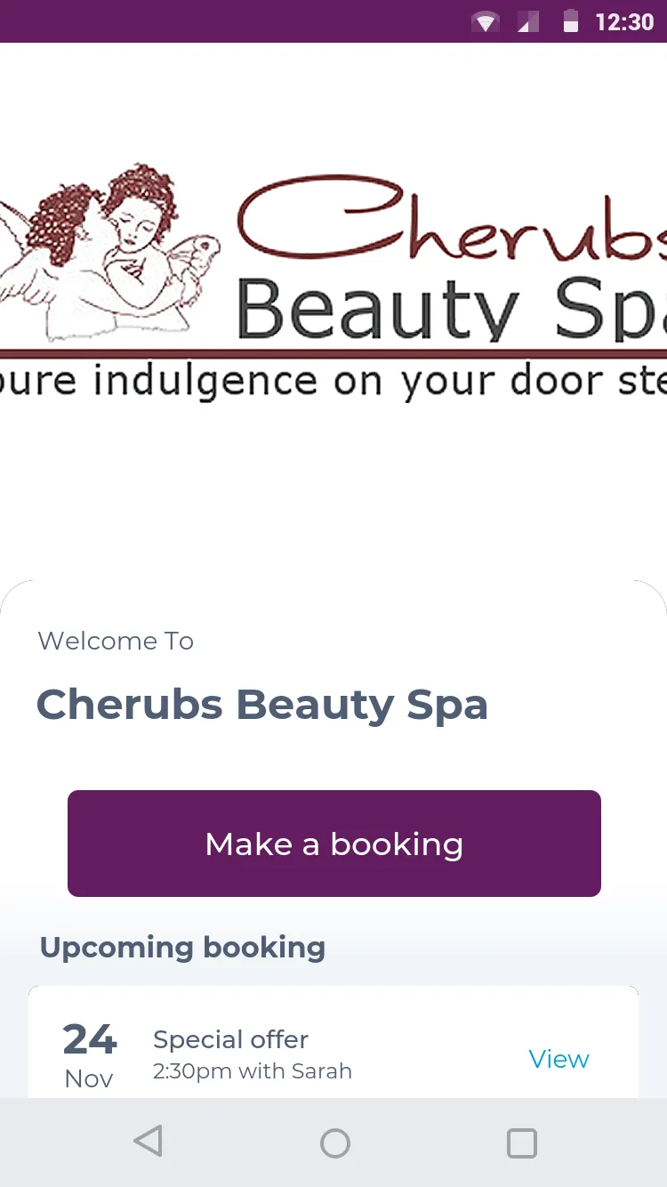 Cherubs Beauty Spa | Indus Appstore | Screenshot