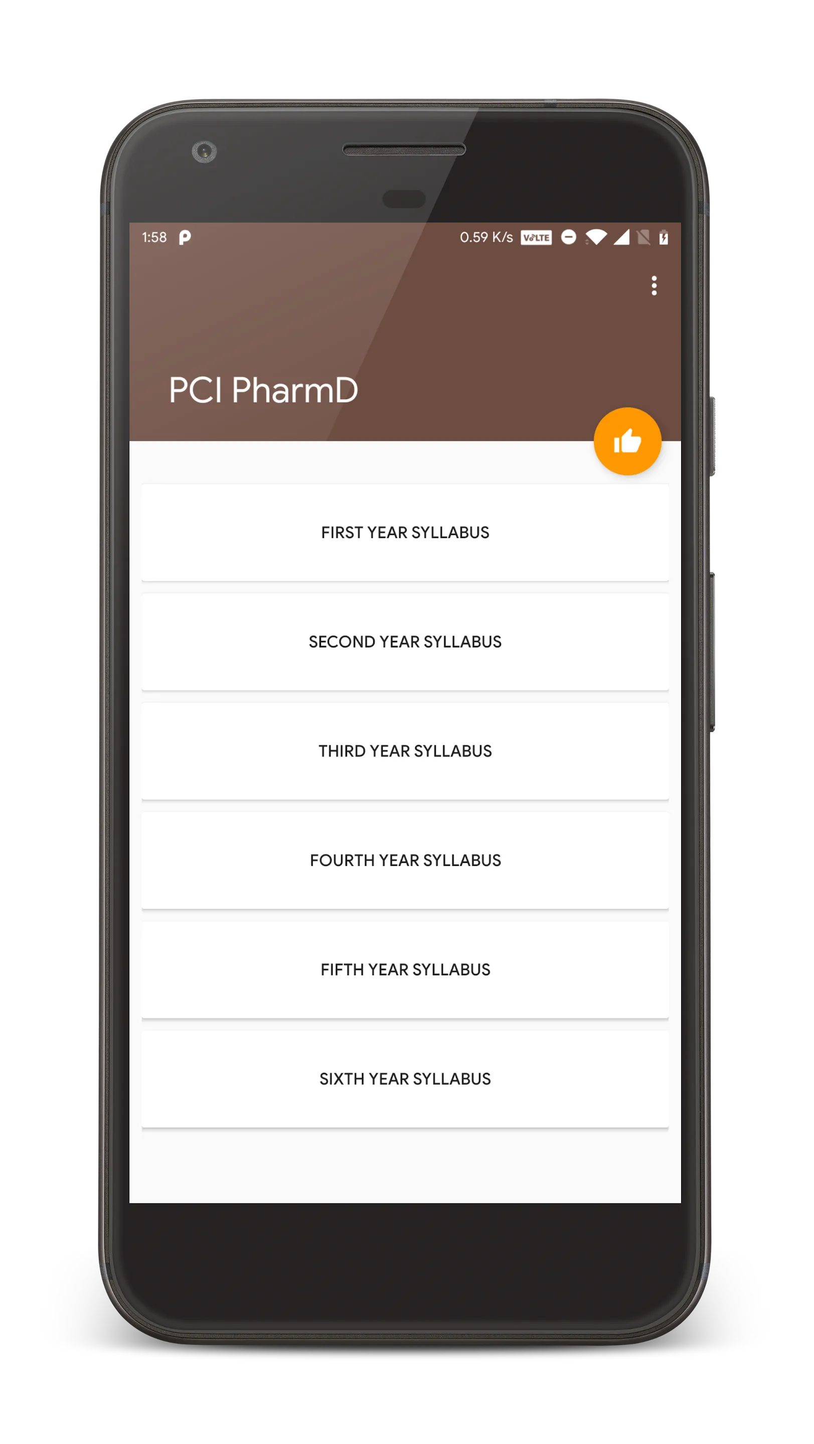 PharmD India Syllabus | Indus Appstore | Screenshot