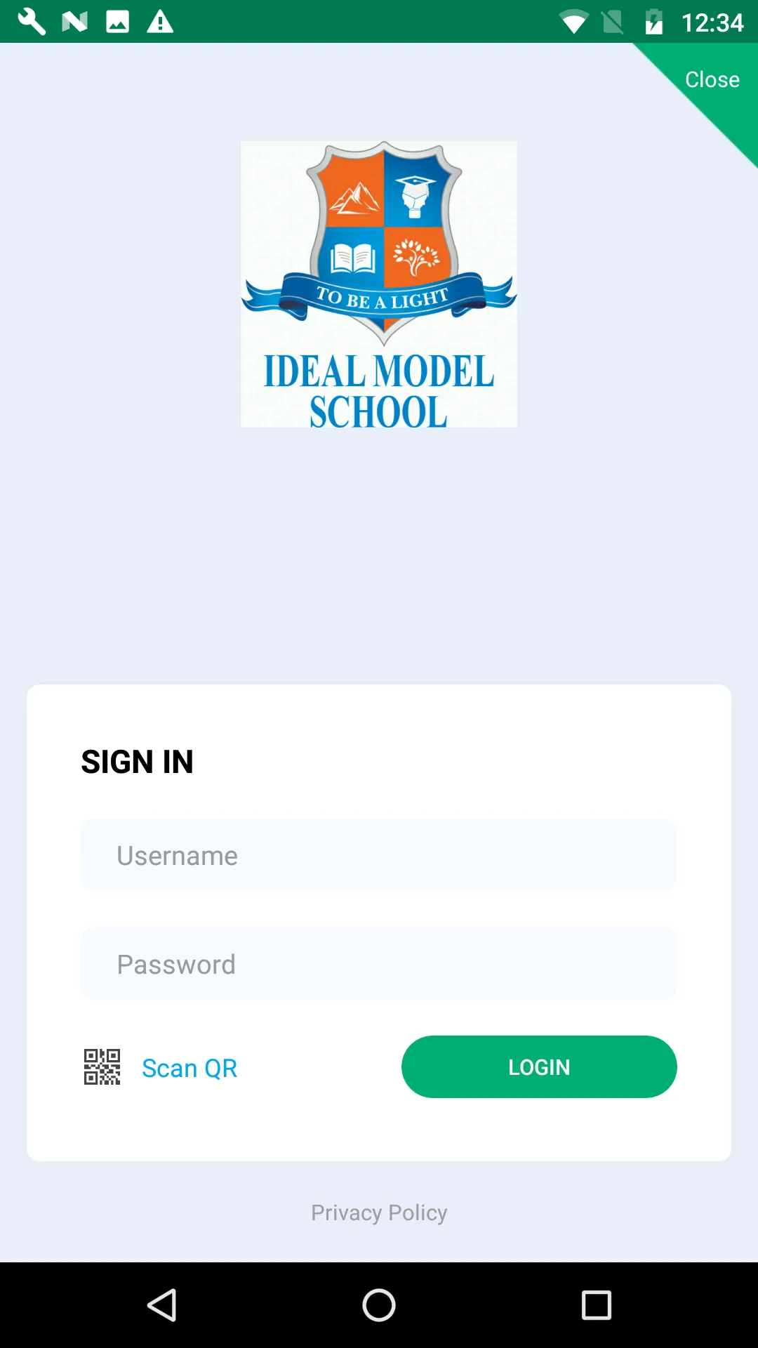 Ideal Model School | Indus Appstore | Screenshot