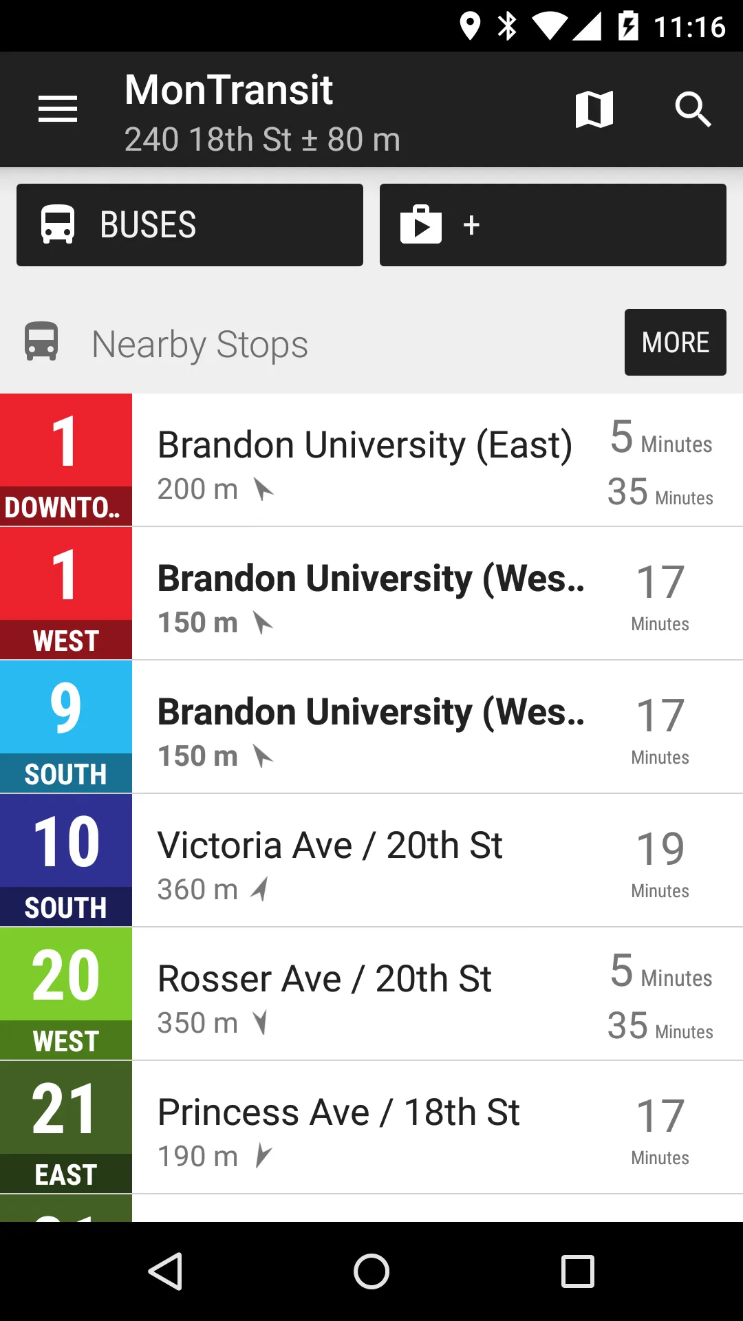 Brandon Transit Bus - MonTran… | Indus Appstore | Screenshot