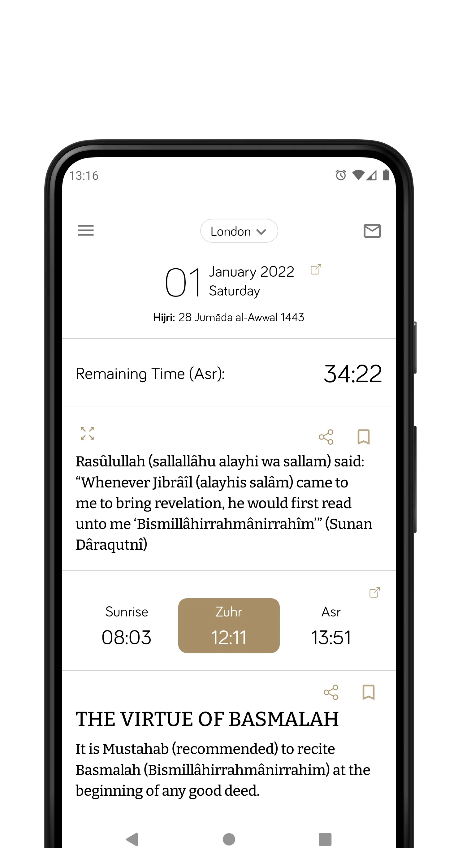 Fazilet Calendar: Prayer Times | Indus Appstore | Screenshot