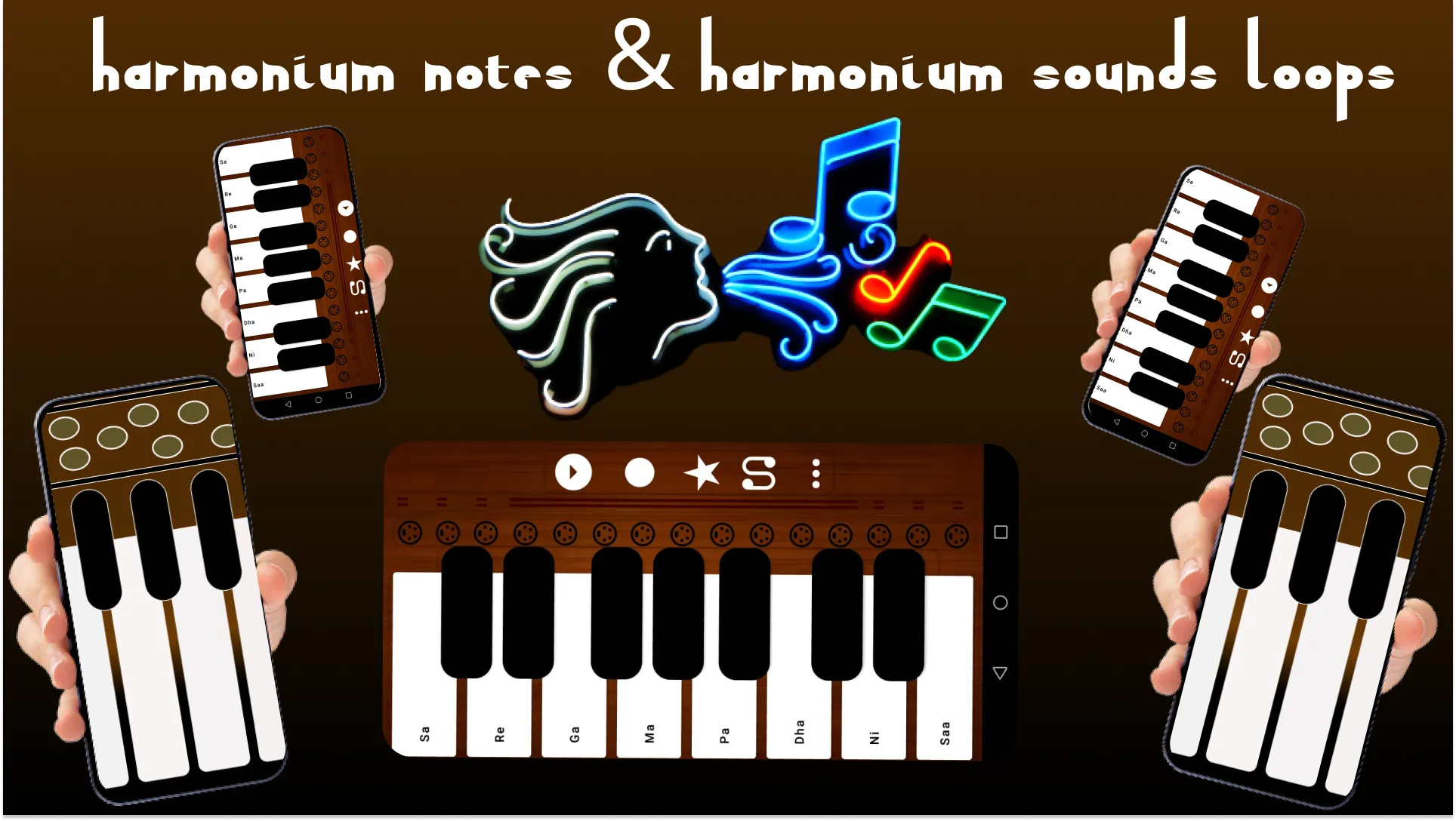 Alimony Harmony Real Harmonium | Indus Appstore | Screenshot