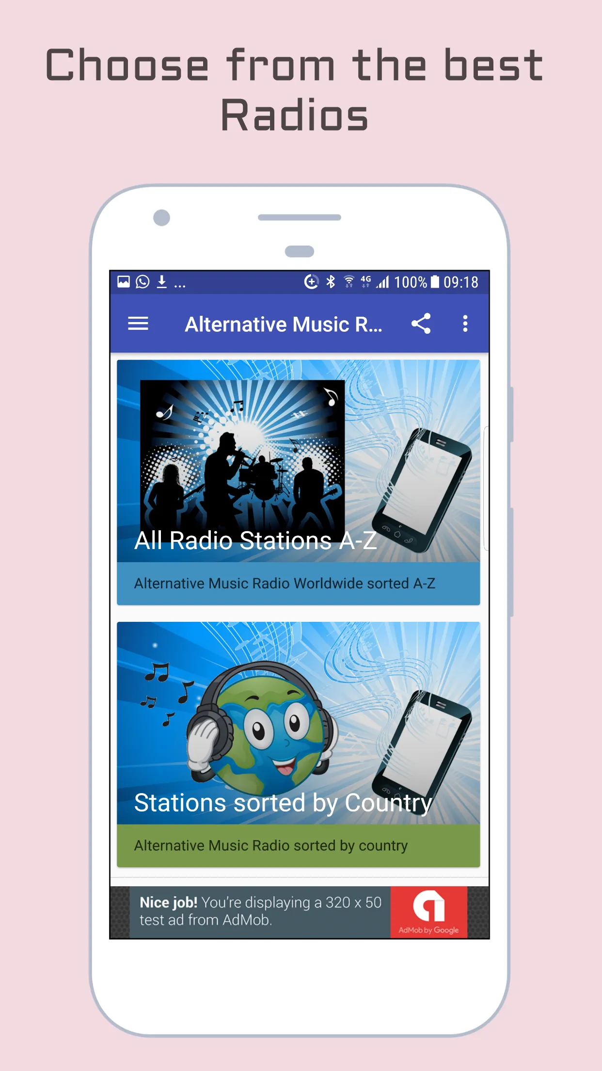 Alternative Music Radio | Indus Appstore | Screenshot