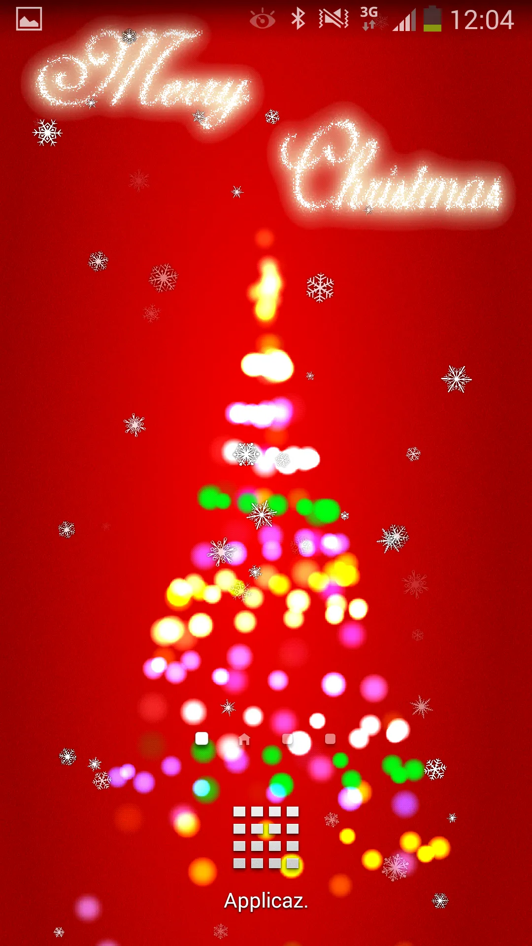 Christmas Tree Live Wallpaper | Indus Appstore | Screenshot