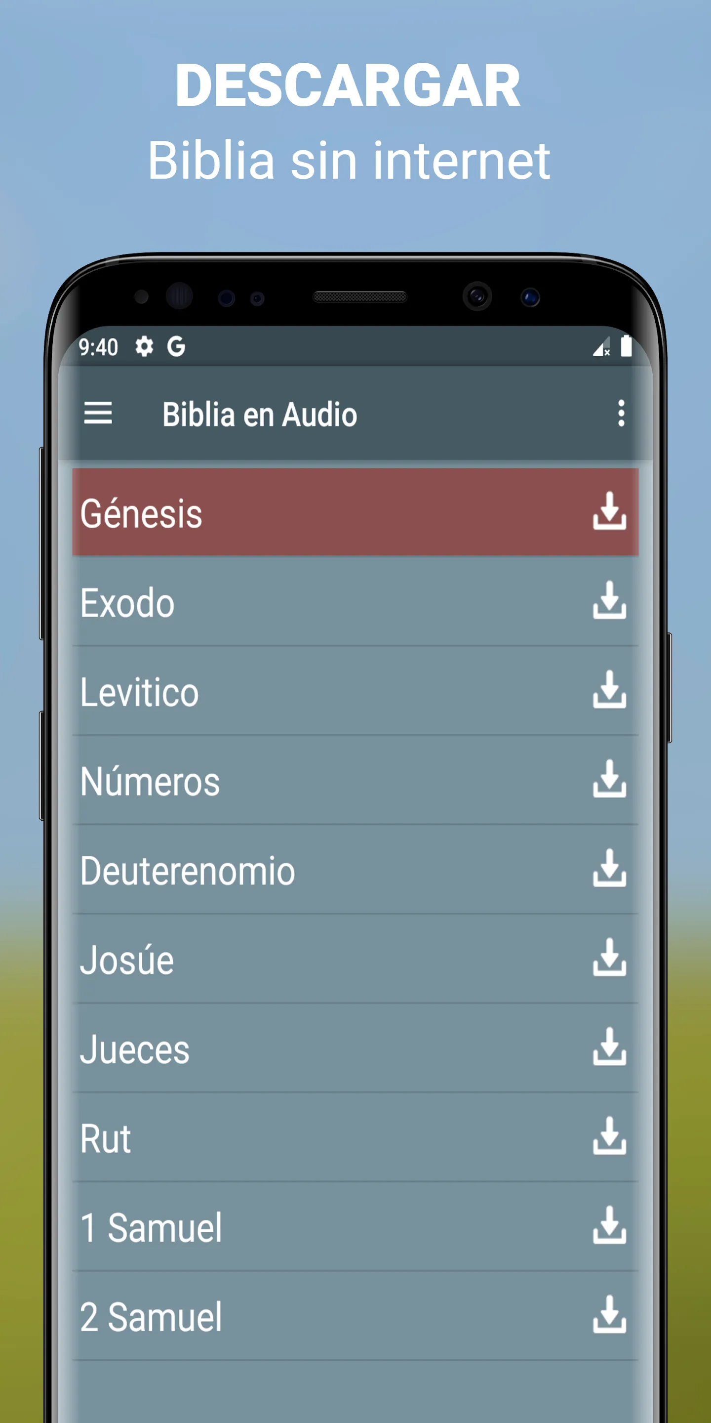 Audio Biblia en Español app | Indus Appstore | Screenshot