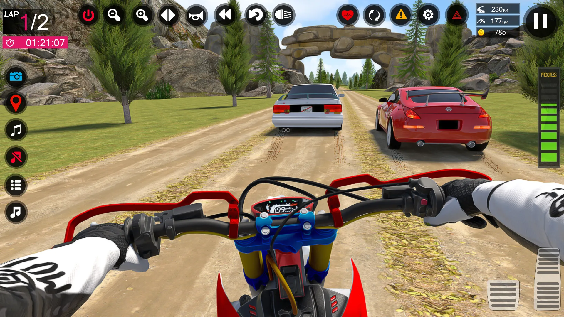 Dirt Bike Stunt - Bike Racing | Indus Appstore | Screenshot