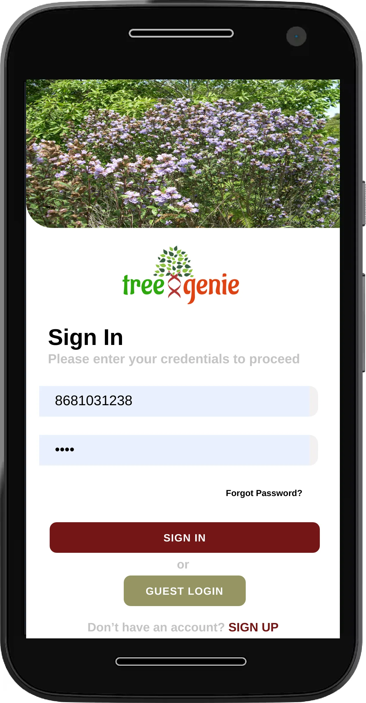 TreeGenie | Indus Appstore | Screenshot