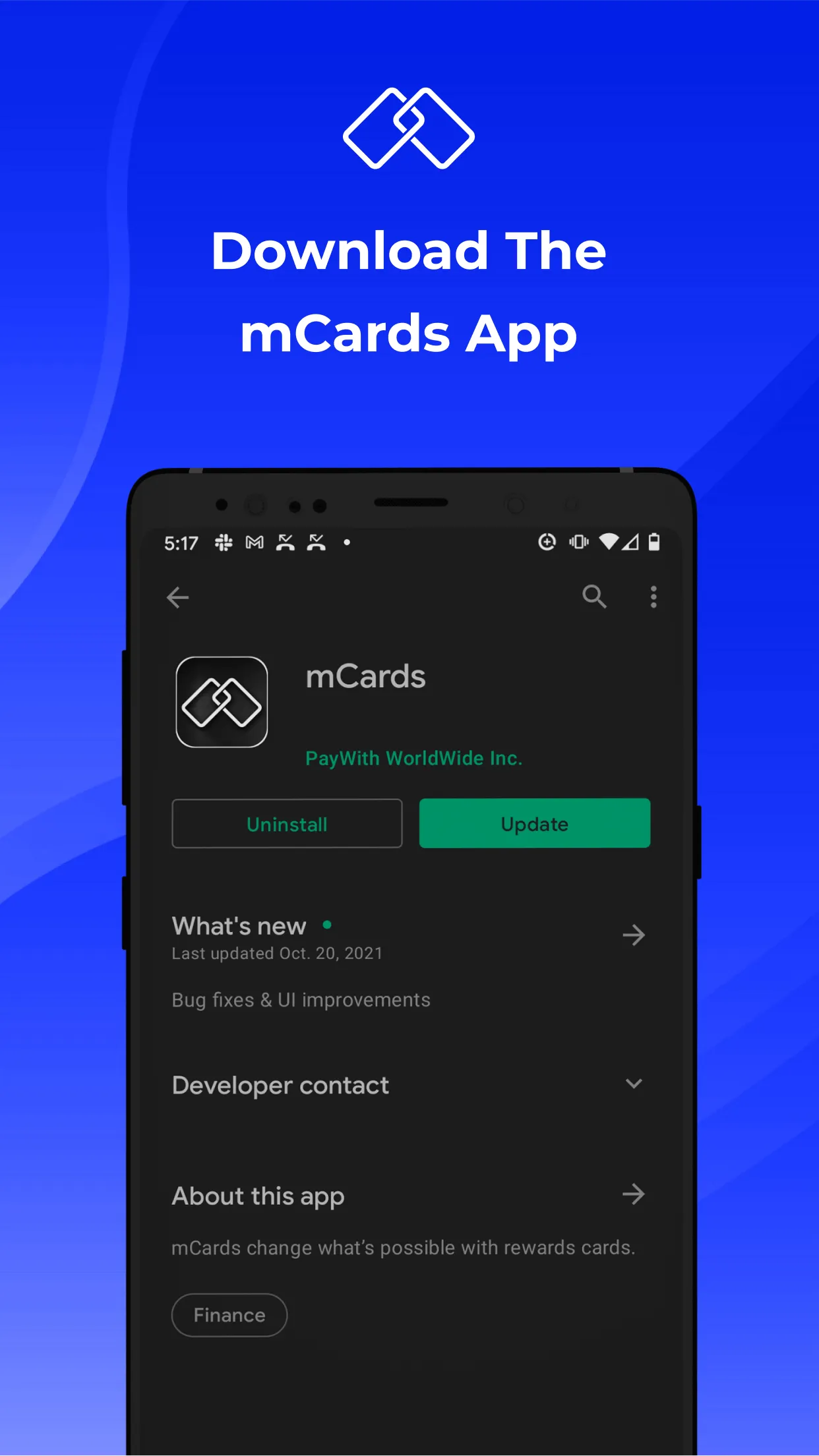 mCards | Indus Appstore | Screenshot