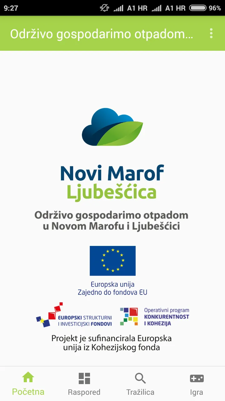 Održivo gosp. otpadom u Novom  | Indus Appstore | Screenshot