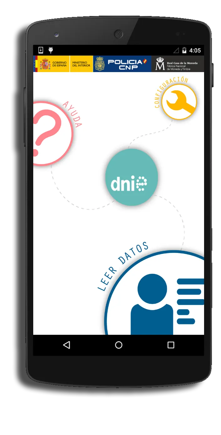 Ejemplo DNIe Lectura Datos | Indus Appstore | Screenshot