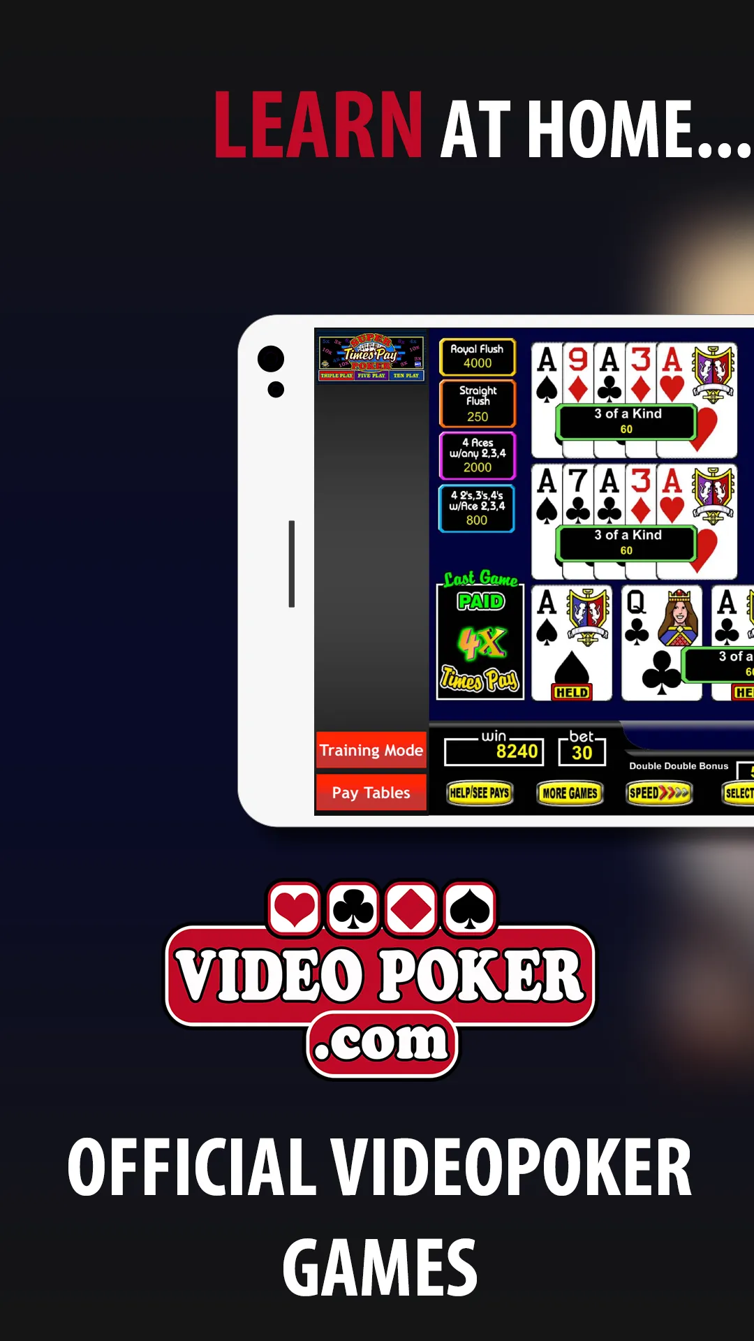 VideoPoker.com Mobile - Video  | Indus Appstore | Screenshot