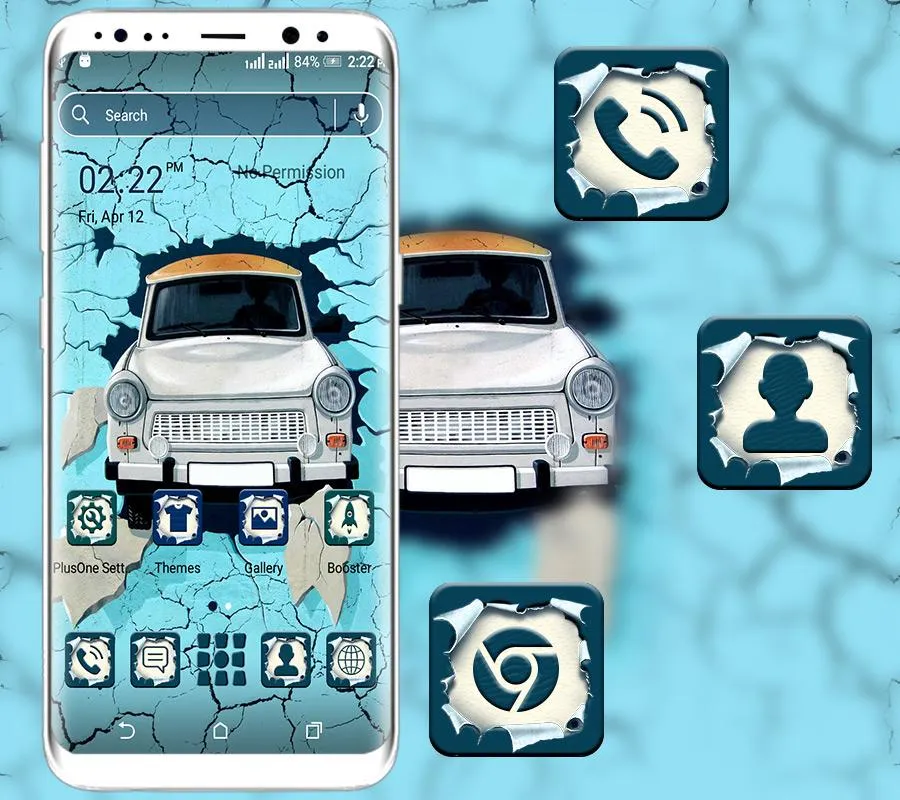 Vintage Car Launcher Theme | Indus Appstore | Screenshot