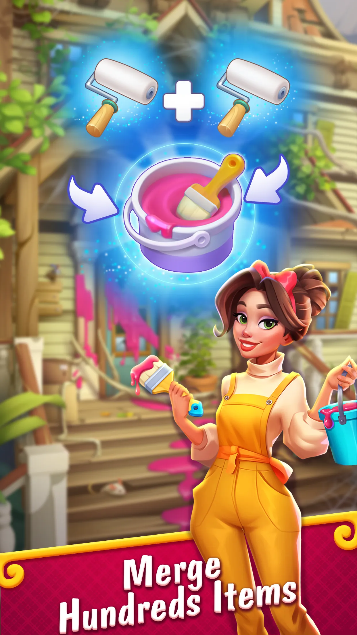 Merge Hotel Empire: Design | Indus Appstore | Screenshot