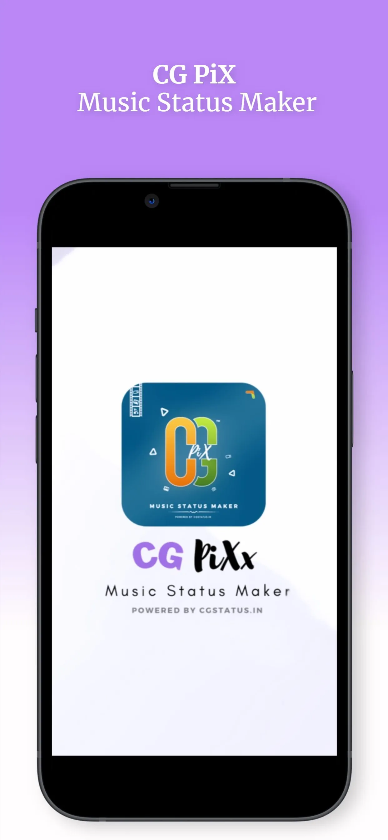 CG PiX : CG Music Status Maker | Indus Appstore | Screenshot