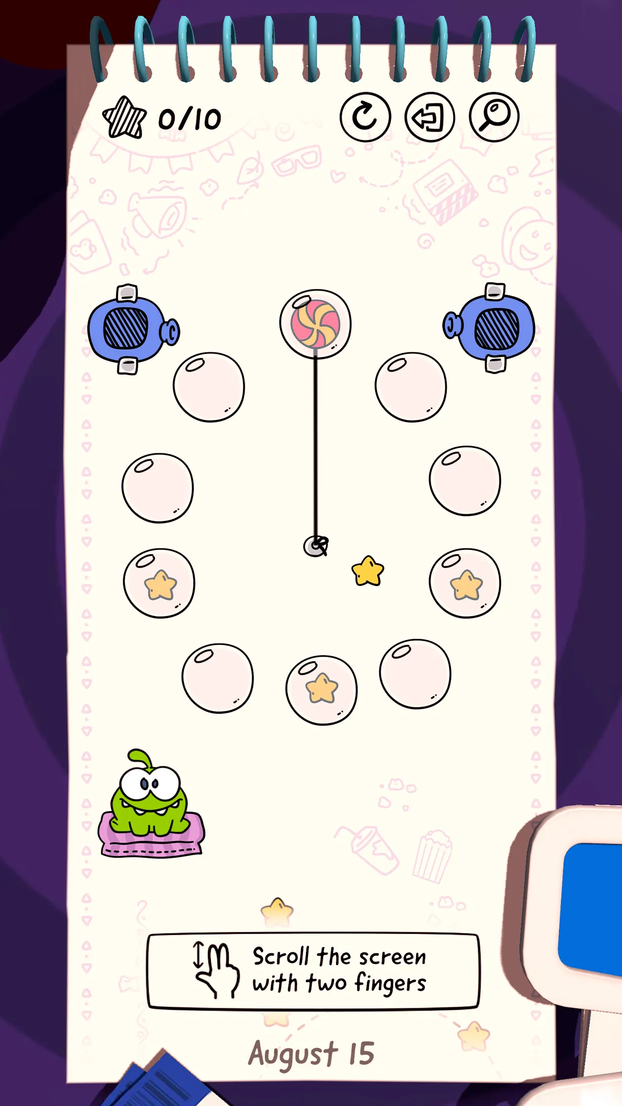 Cut the Rope Daily | Indus Appstore | Screenshot