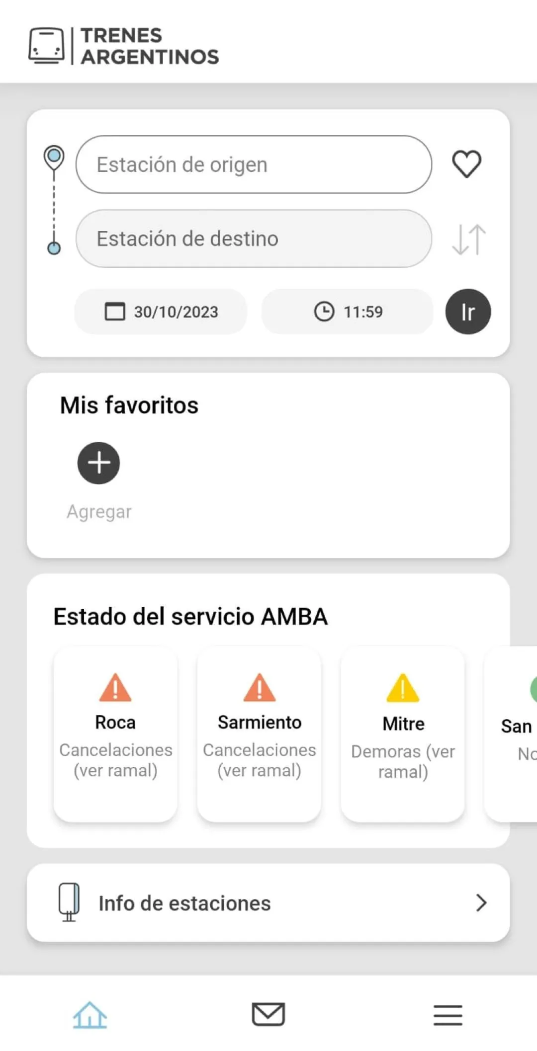 Trenes Argentinos | Indus Appstore | Screenshot