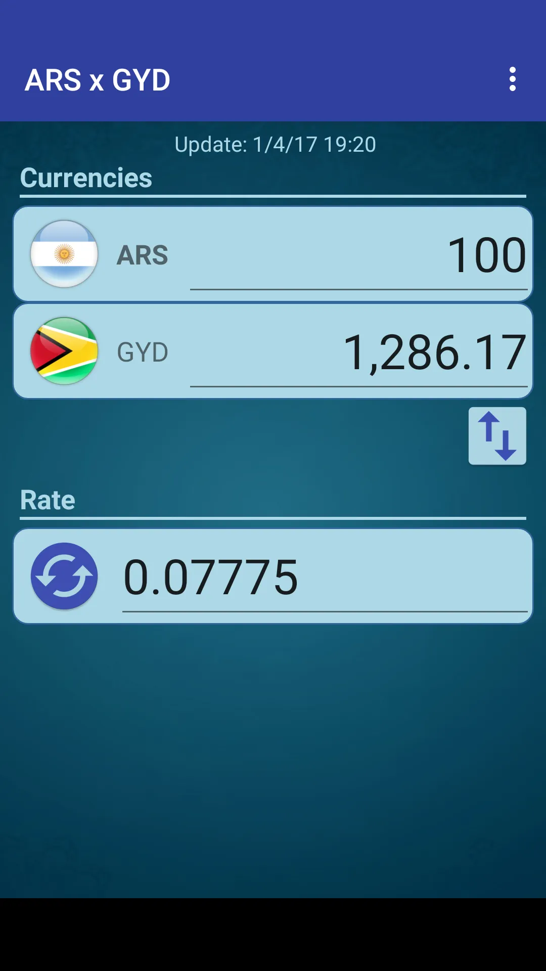 Arg. Peso x Guyanese Dollar | Indus Appstore | Screenshot