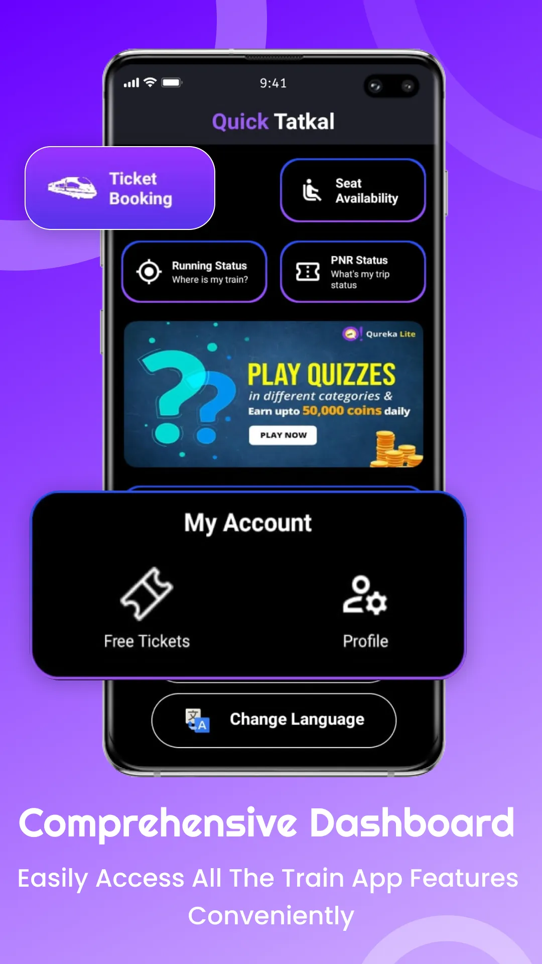 Auto Train Ticket Booking | Indus Appstore | Screenshot