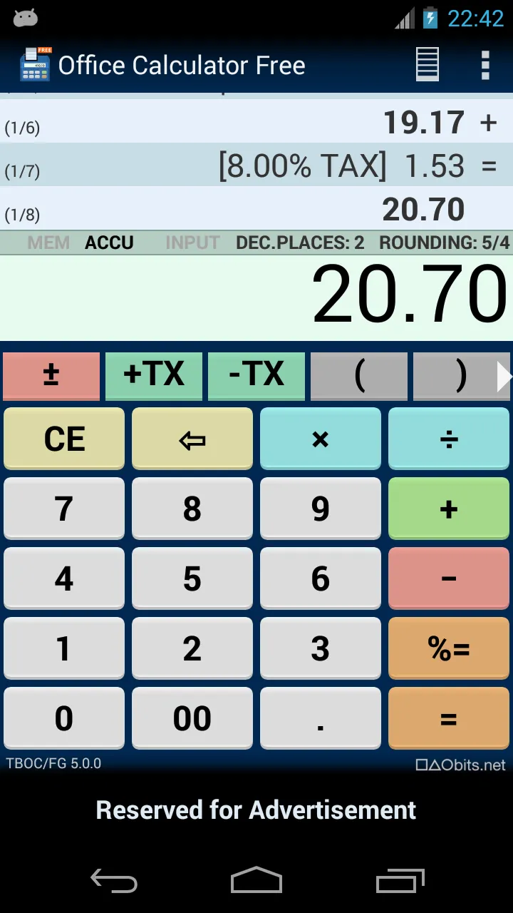 Office Calculator | Indus Appstore | Screenshot