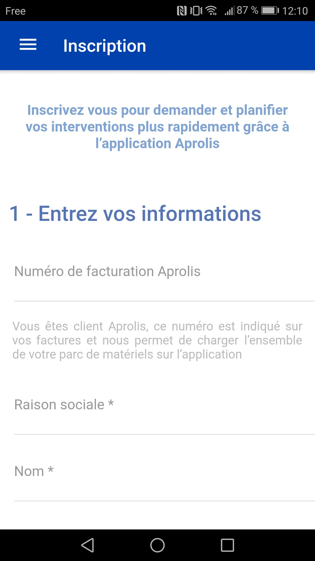 Aprolis Service | Indus Appstore | Screenshot