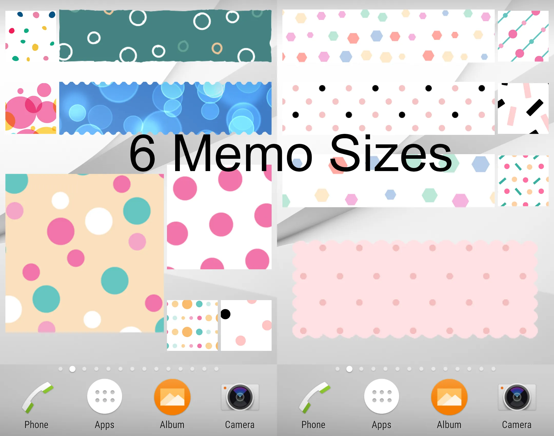 Sticky Memo Notepad *Dots* 4 | Indus Appstore | Screenshot