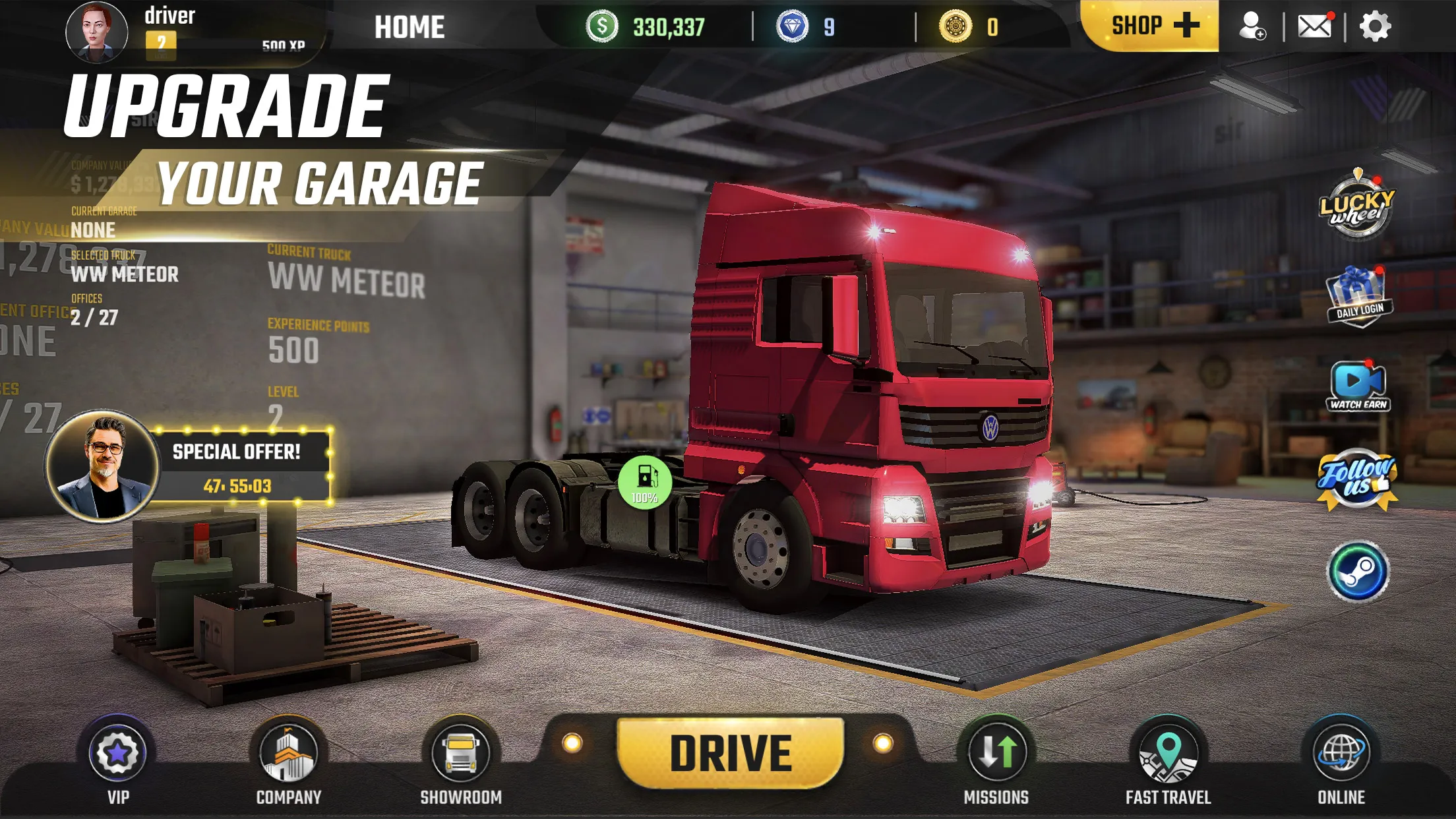 Truck Simulator World | Indus Appstore | Screenshot