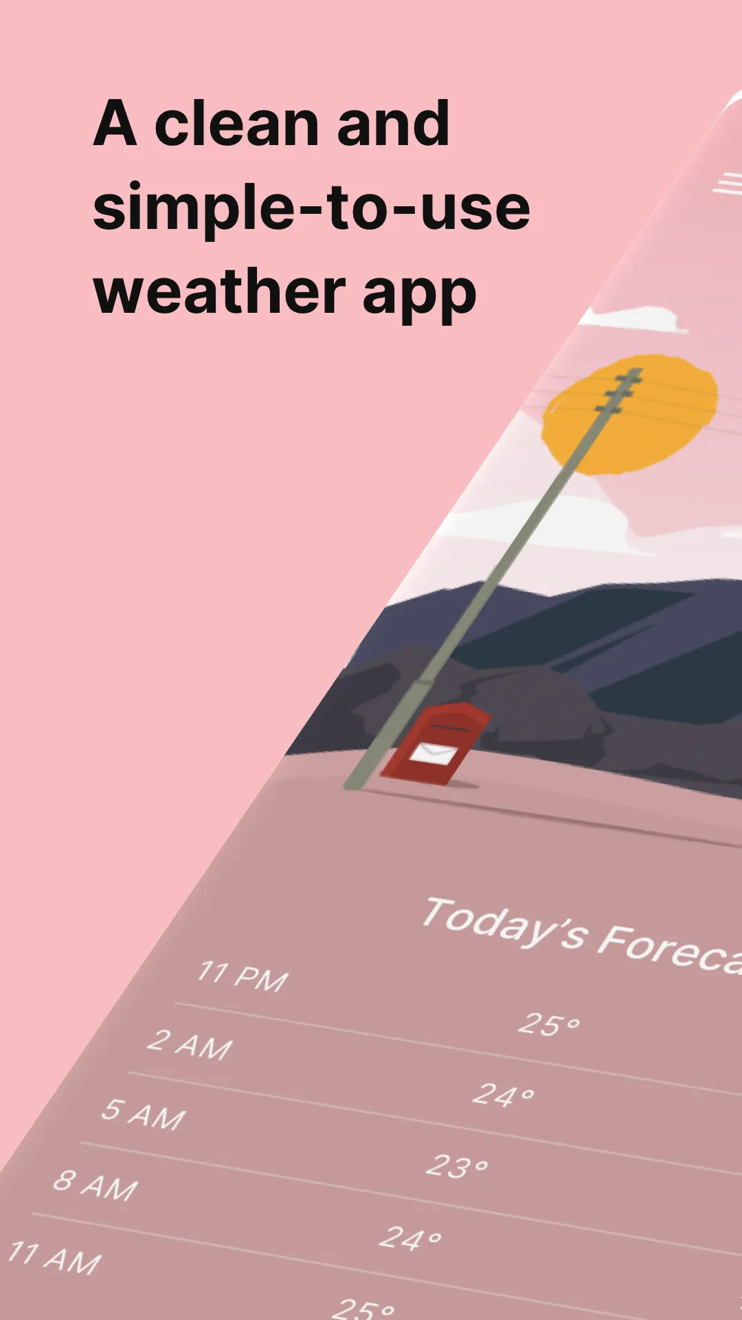 WeatherÜ : weather app for me  | Indus Appstore | Screenshot