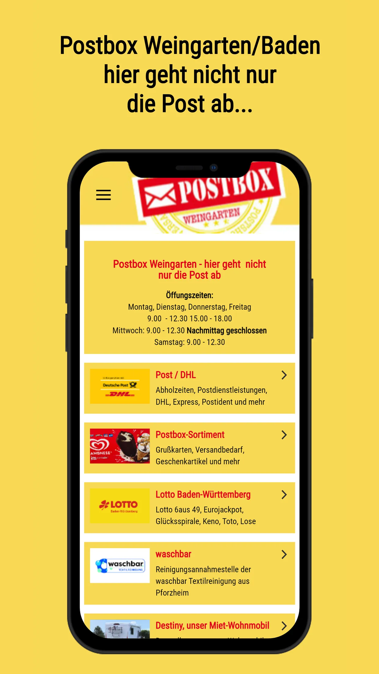 Postbox Weingarten | Indus Appstore | Screenshot