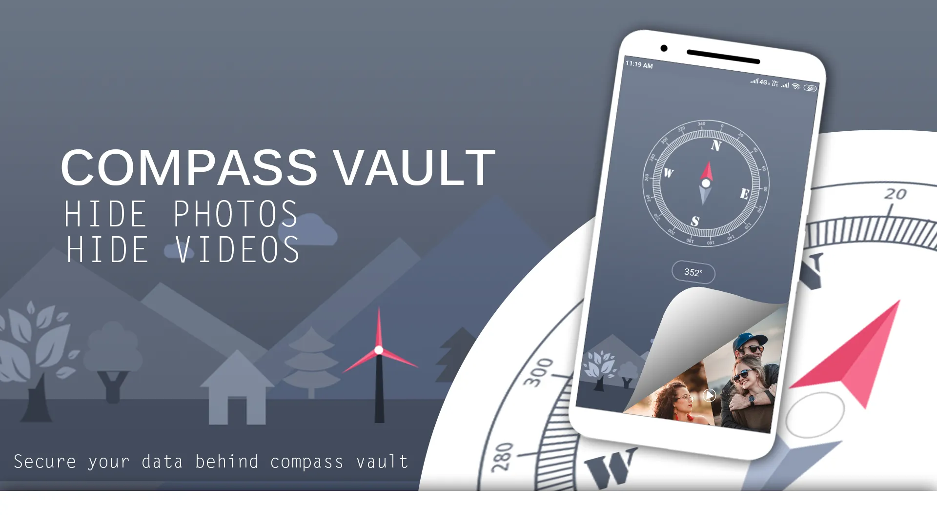 Compass Vault - Gallery Locker | Indus Appstore | Screenshot