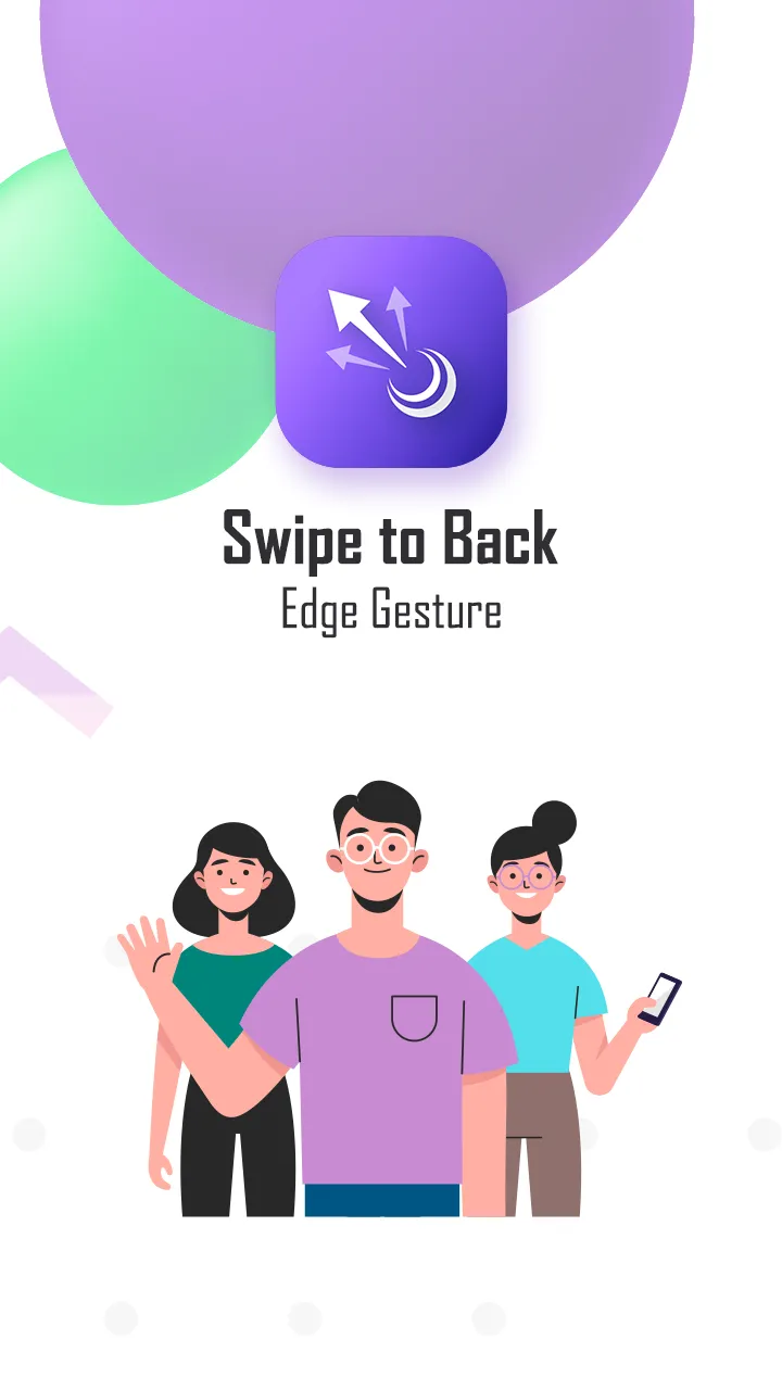 Swipe to Back - Edge Gesture | Indus Appstore | Screenshot