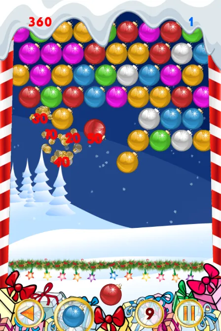 Christmas games Bubble shooter | Indus Appstore | Screenshot