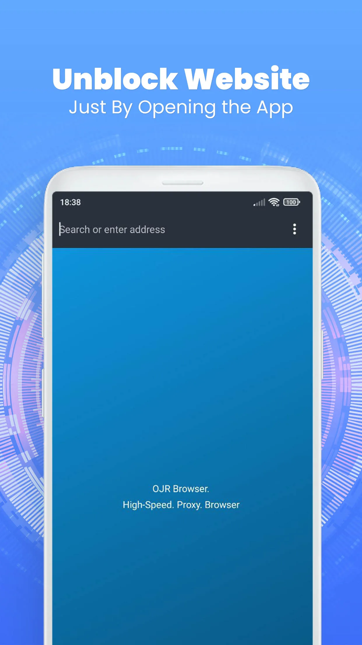 OJR VPN Browser Anti Block | Indus Appstore | Screenshot