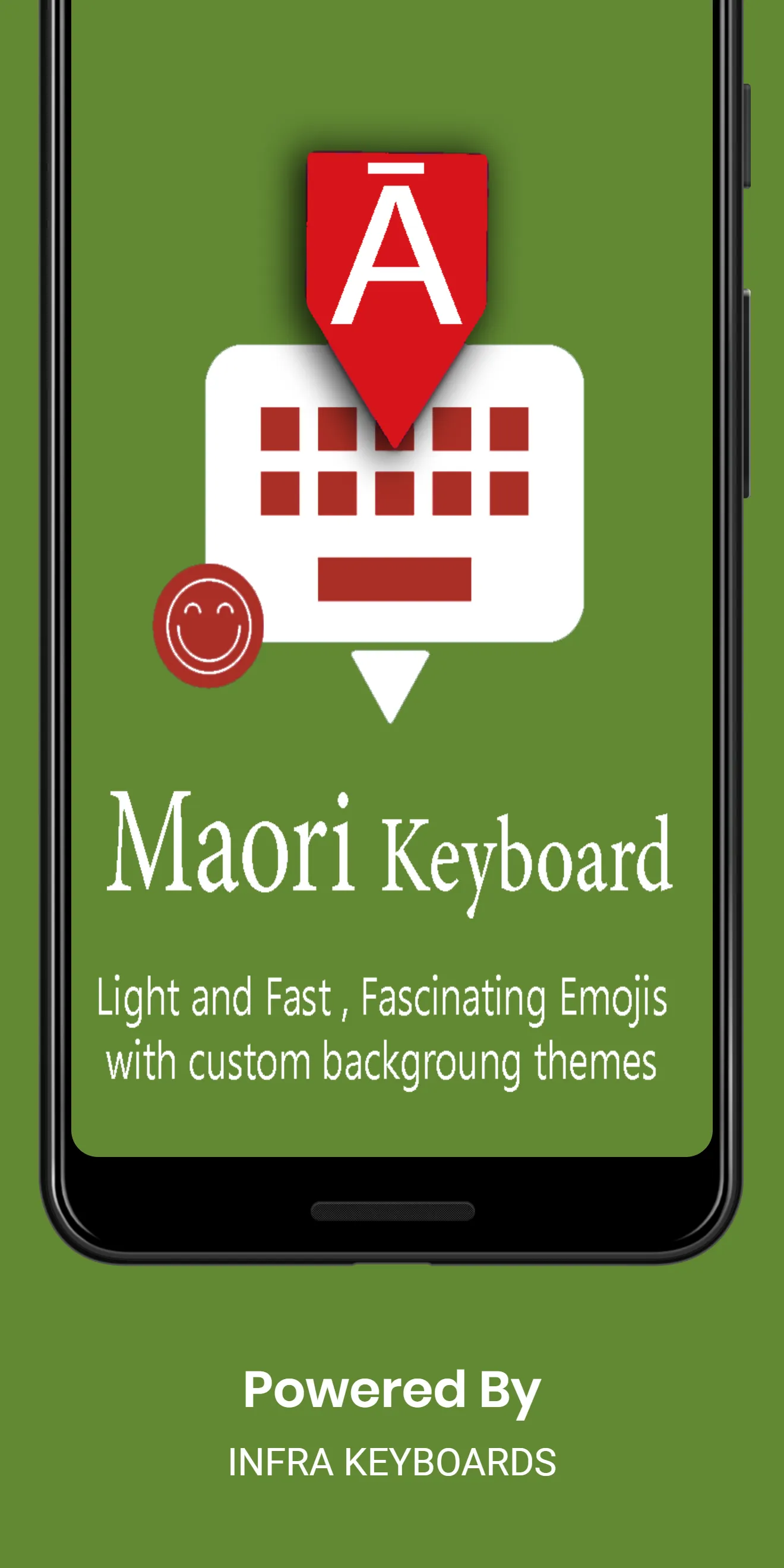 Maori English Keyboard : Infra | Indus Appstore | Screenshot