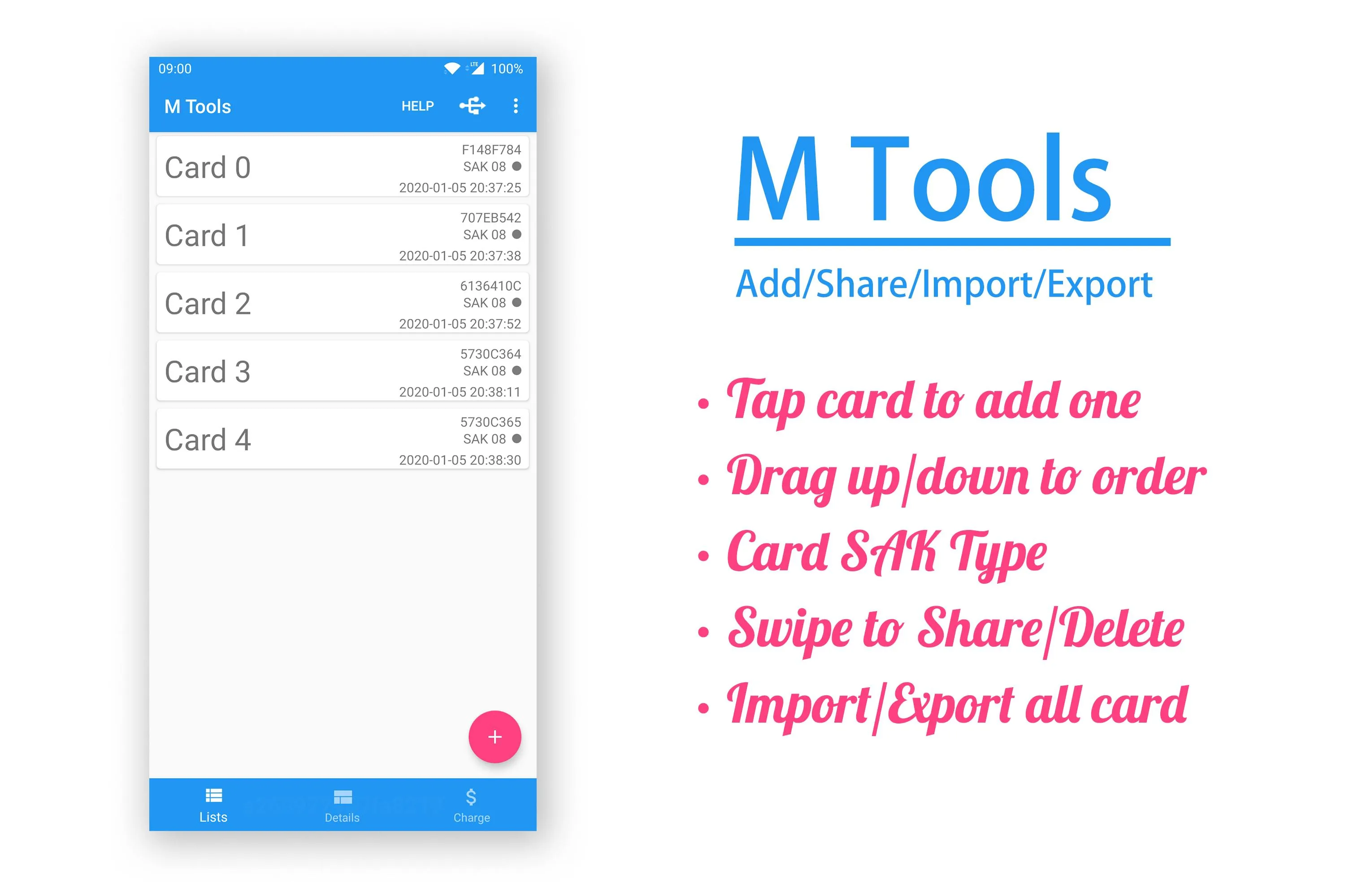 MTools - Mifare ACR122 PN532 | Indus Appstore | Screenshot