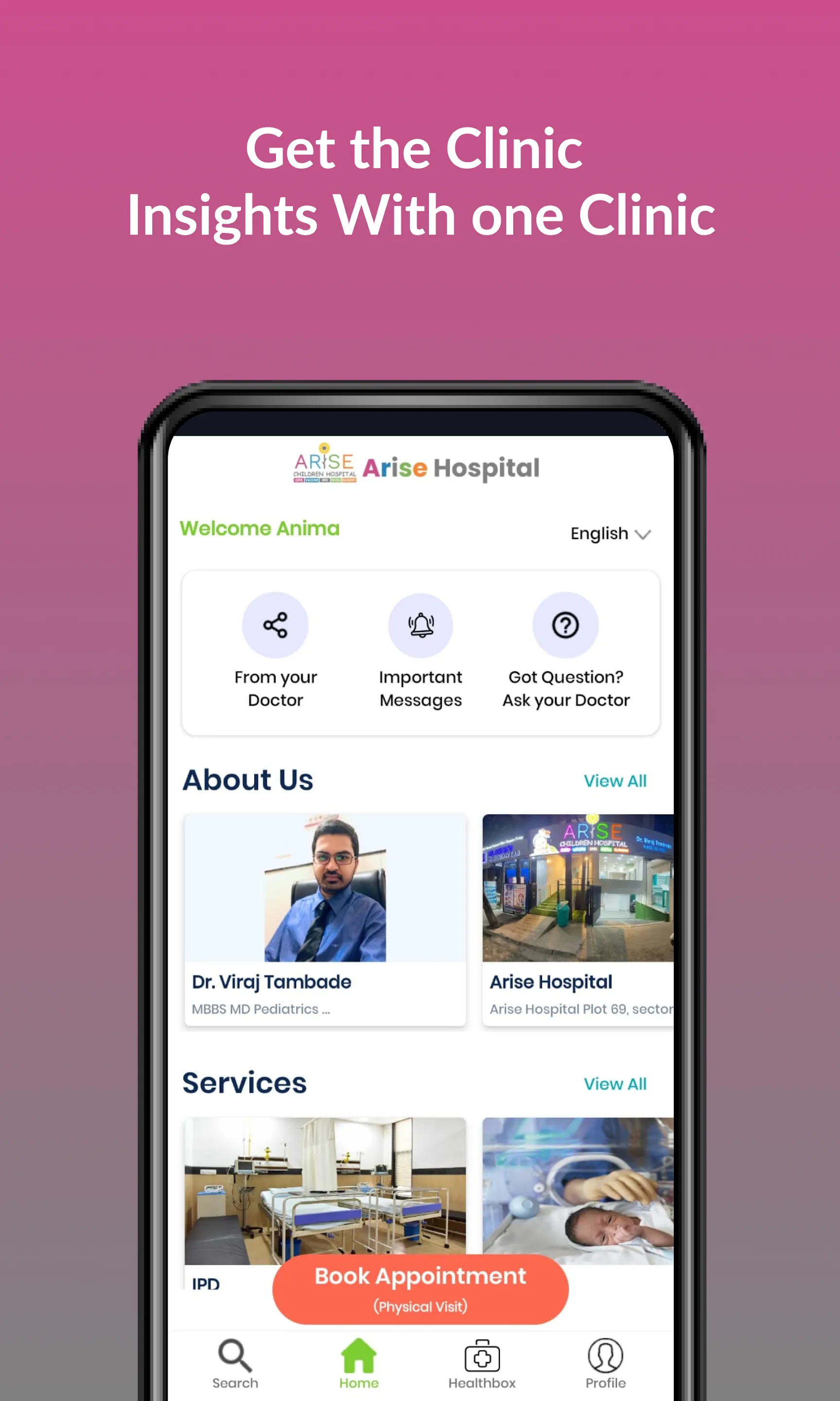 Arise Hospital | Indus Appstore | Screenshot