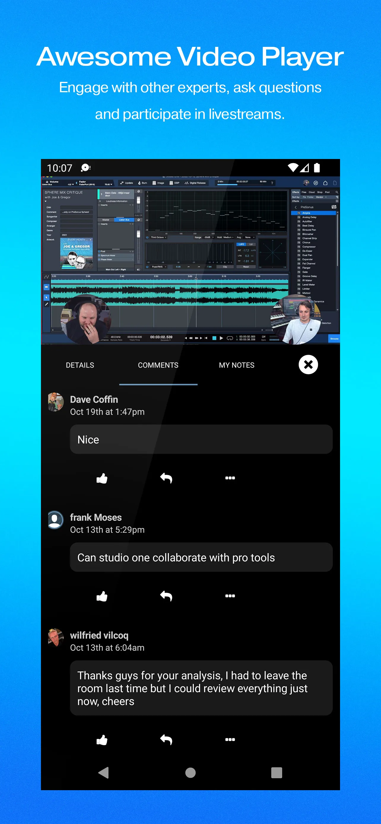 MyPreSonus | Indus Appstore | Screenshot