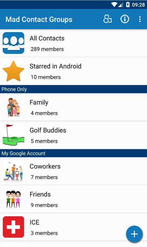 Mad Contact Groups | Indus Appstore | Screenshot