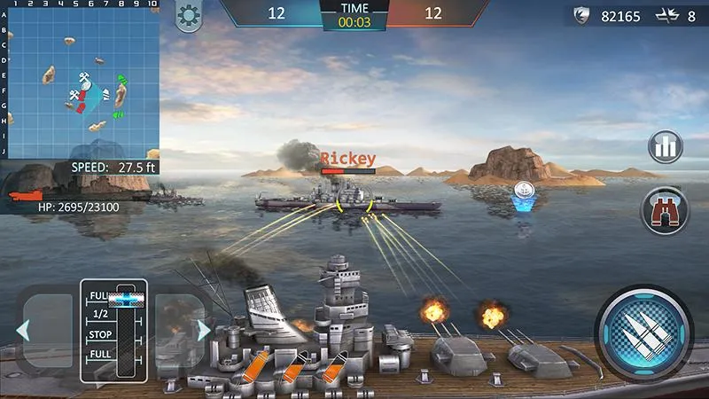 Warship Attack 3D | Indus Appstore | Screenshot