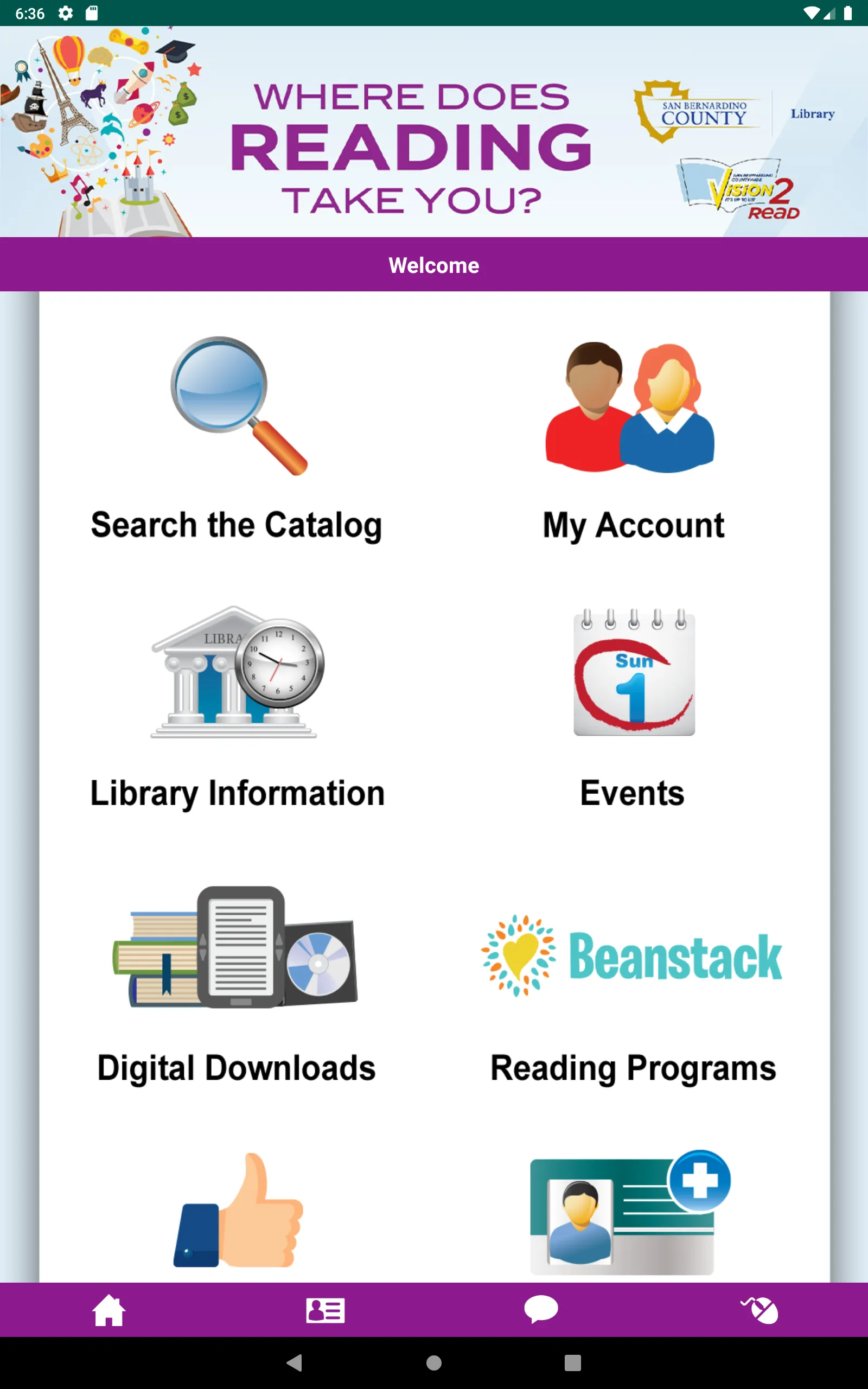 San Bernardino County Library | Indus Appstore | Screenshot