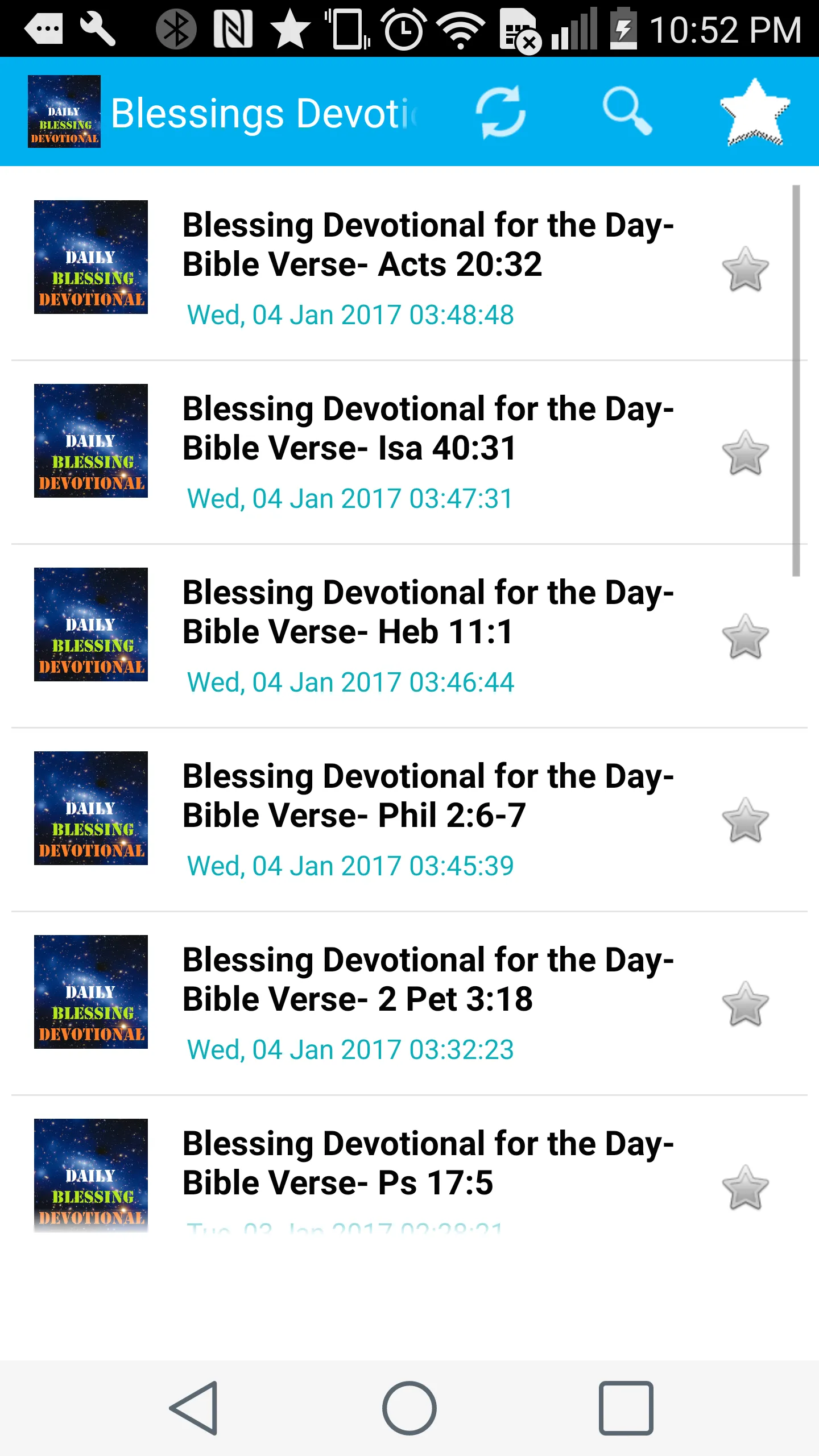 Daily Blessings Devotionals | Indus Appstore | Screenshot