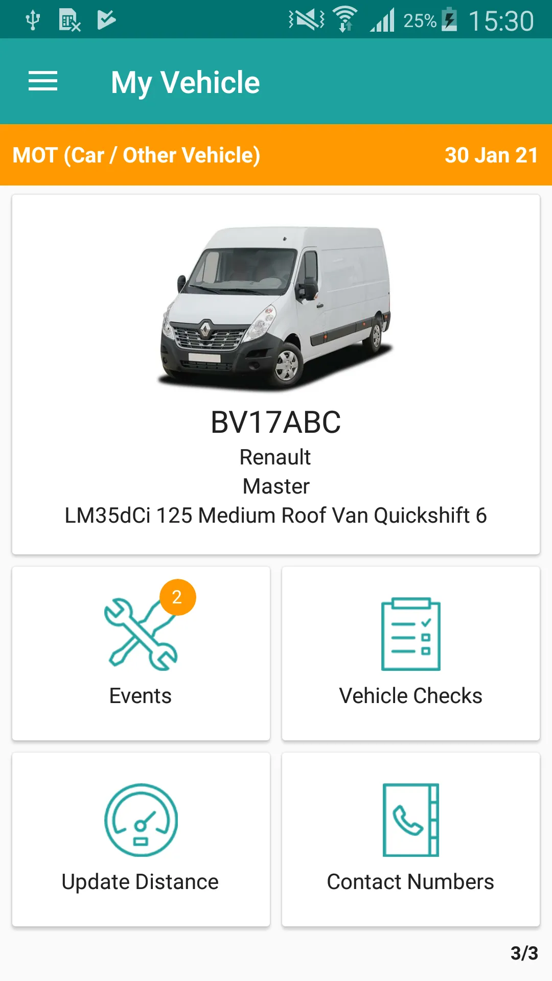 MyVehicle | Indus Appstore | Screenshot