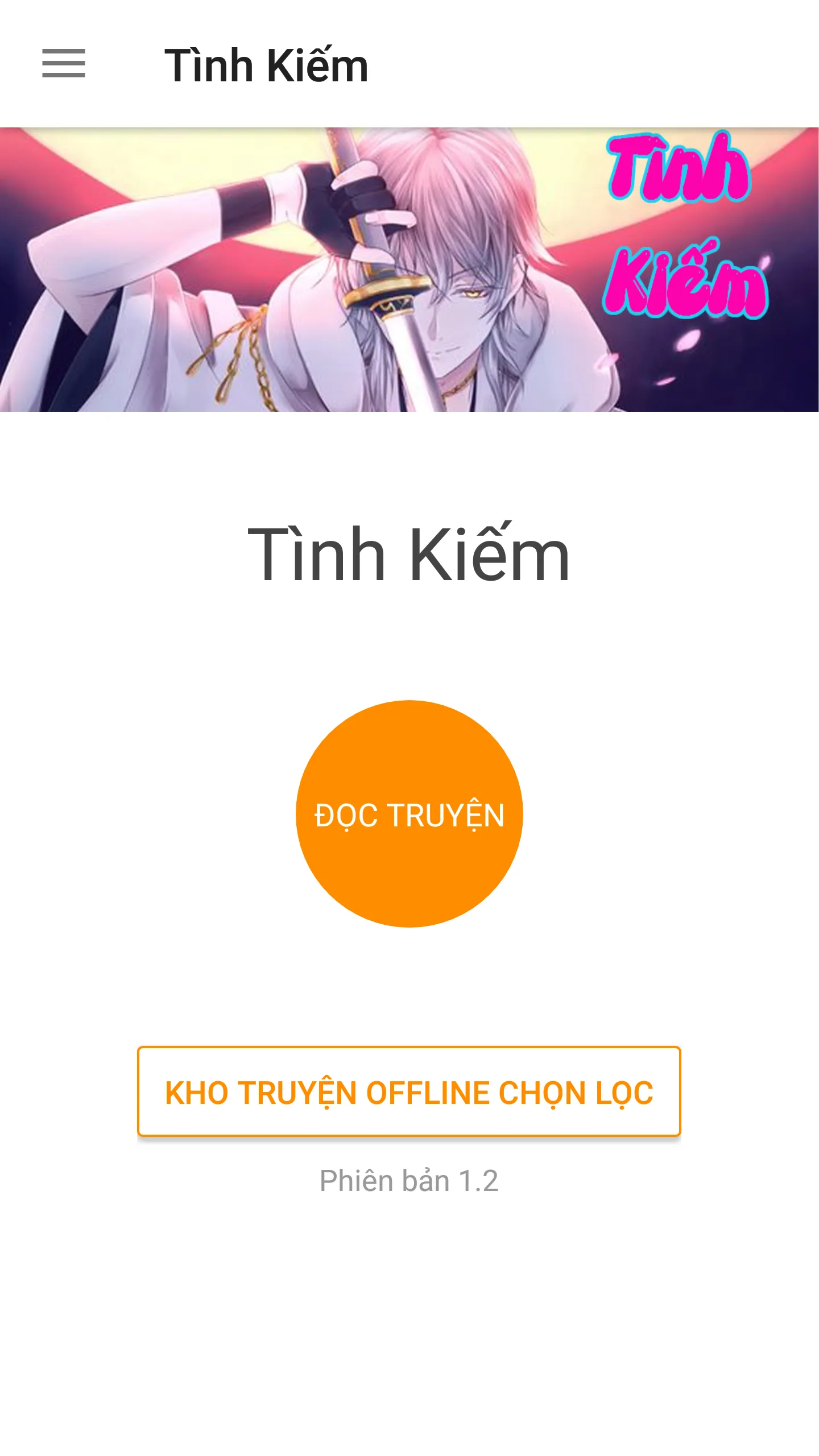 Tình Kiếm - Truyện offline | Indus Appstore | Screenshot