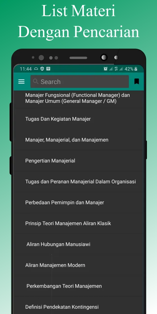 Pengantar Manajemen | Indus Appstore | Screenshot