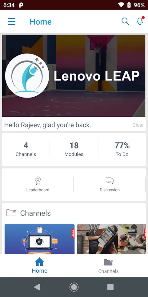 LEAP for Lenovo | Indus Appstore | Screenshot