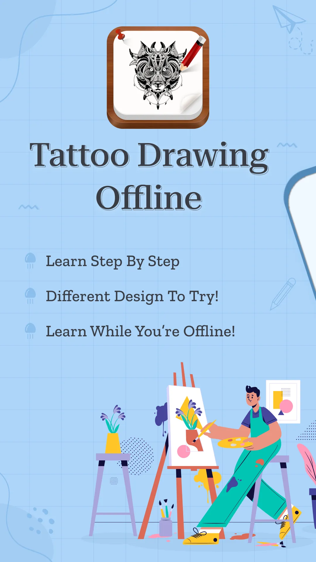 How To Draw Tattoos Offline | Indus Appstore | Screenshot