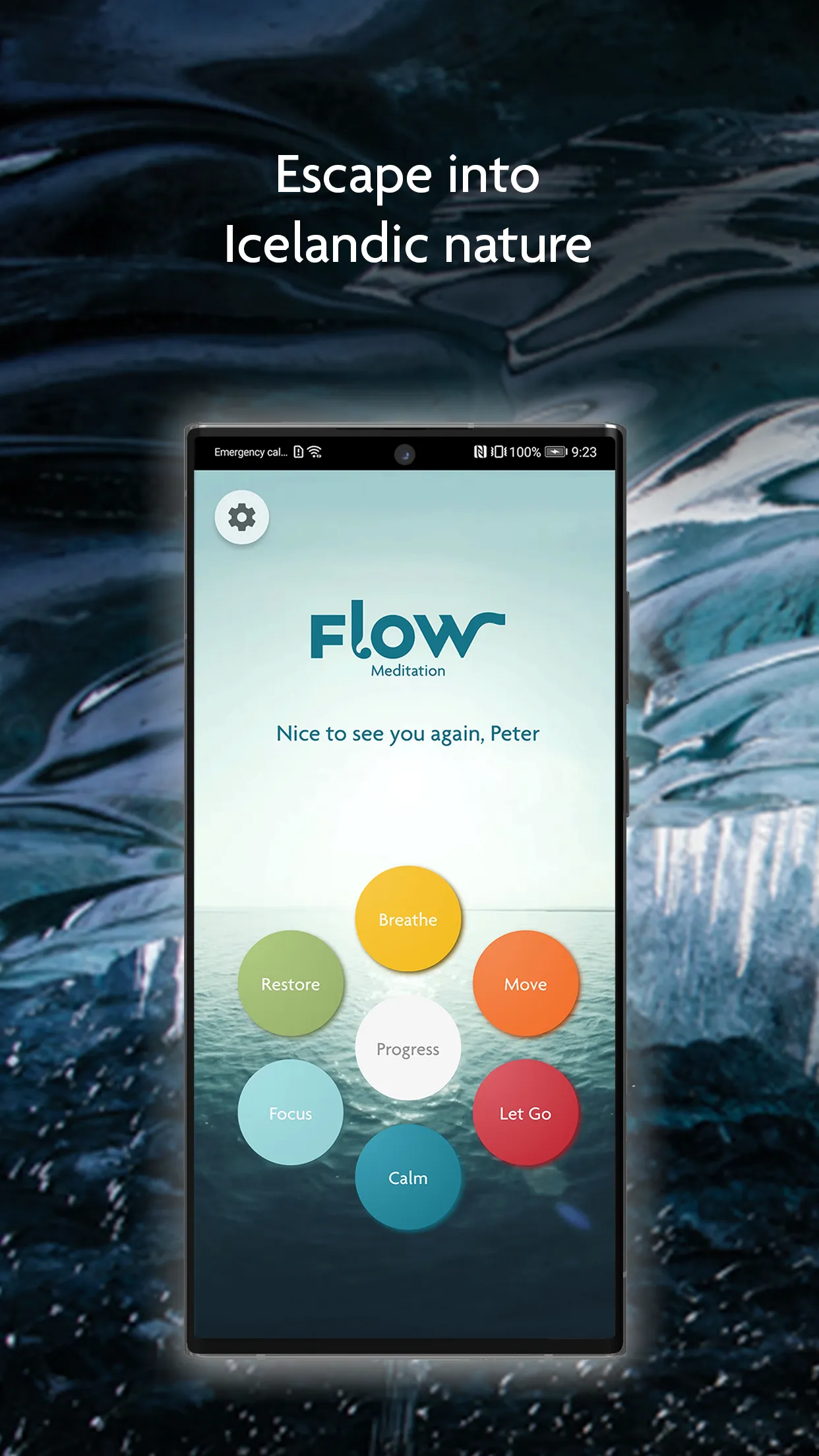 Flow: Meditate, Breathe, Relax | Indus Appstore | Screenshot