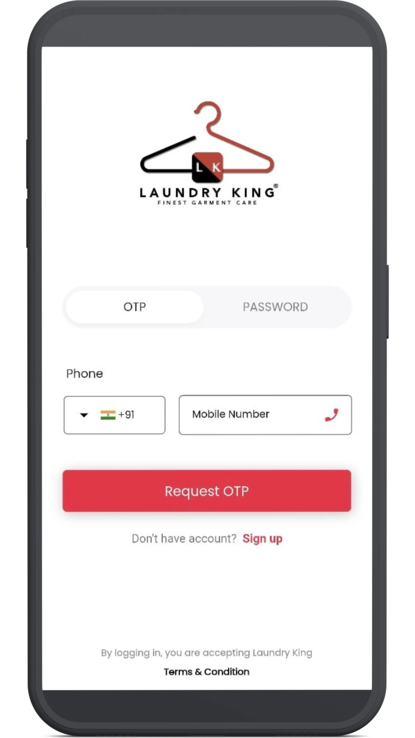 Laundry King® Kolkata | Indus Appstore | Screenshot