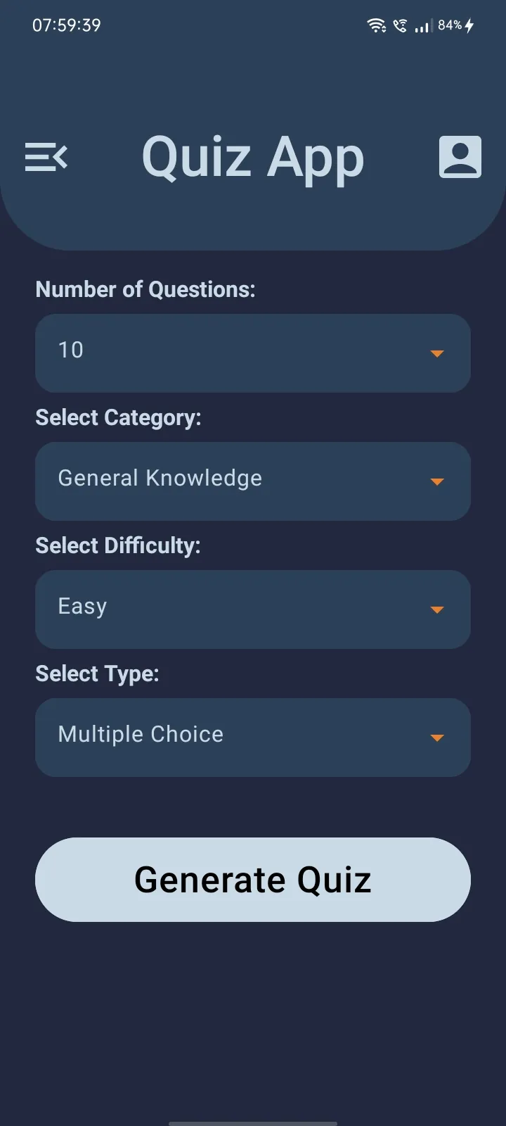 Quiz App - Random Quiz Master | Indus Appstore | Screenshot