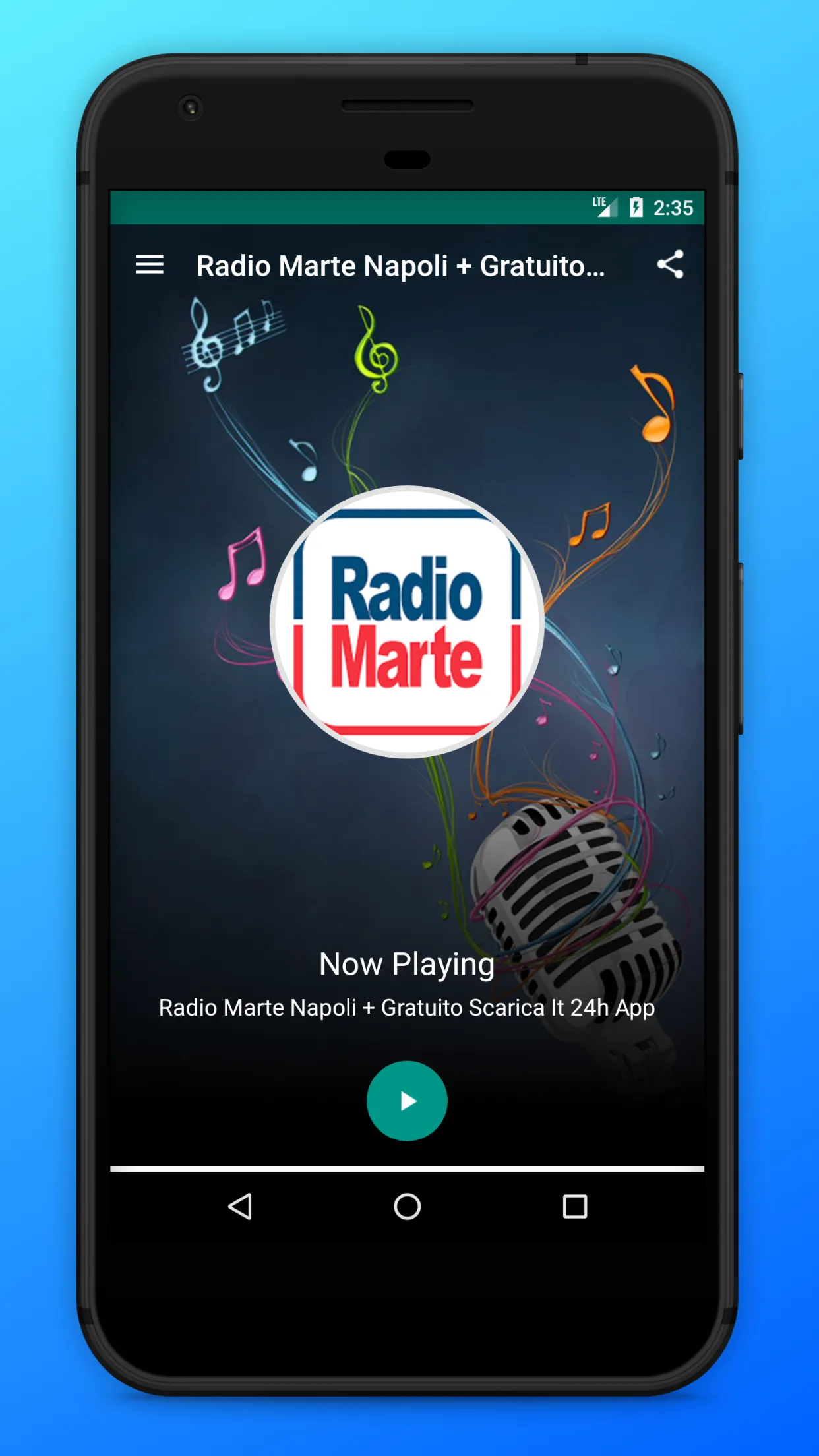 Radio Marte Napoli App Online | Indus Appstore | Screenshot